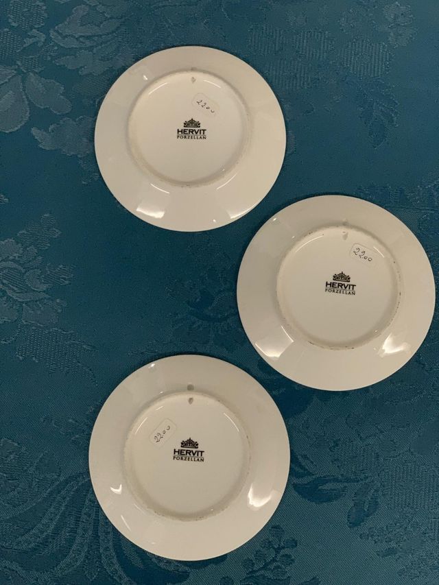 Piattini in porcellana - Hervit