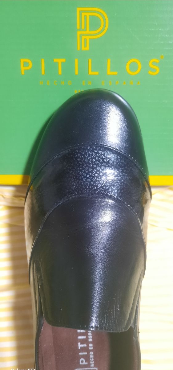 Zapato mujer Pitillos negro N°36.