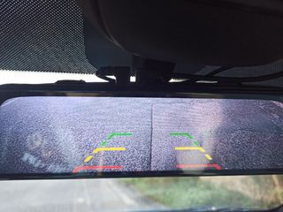 Cámara aparcar con GPS pantalla en retrovisor