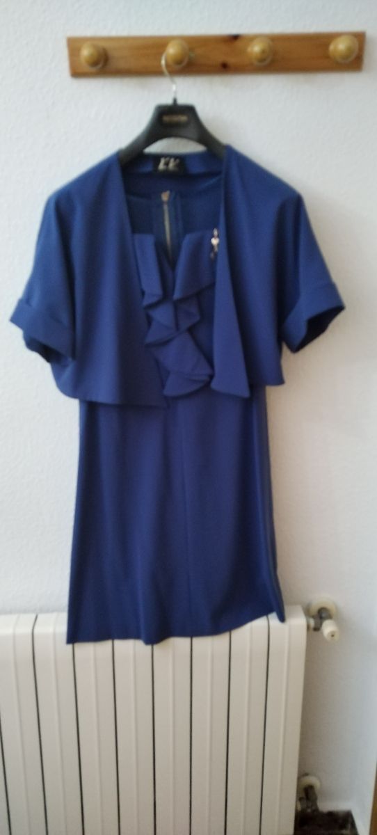 Vestido de fiesta azul