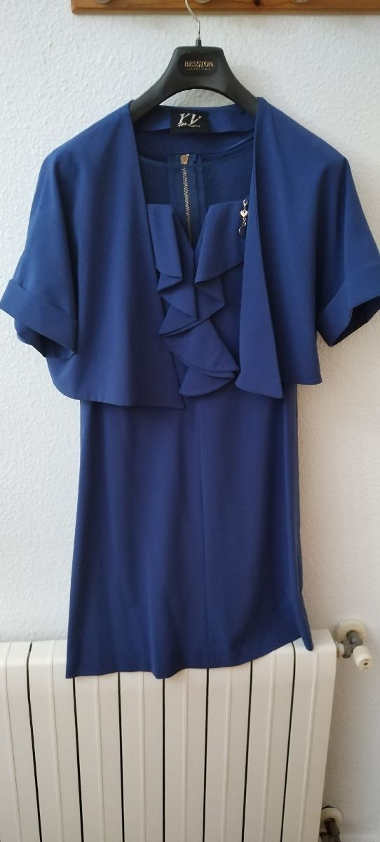 Vestido de fiesta azul