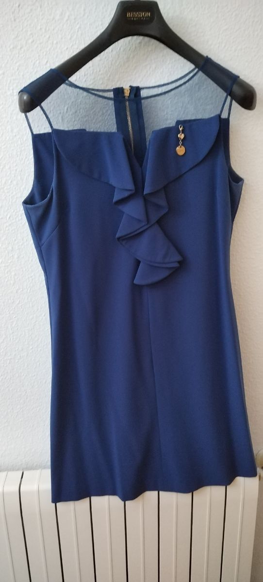 Vestido de fiesta azul
