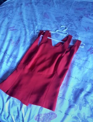 Top Fiesta rojo 