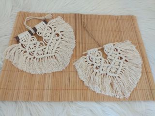 Macrame Arazzo parete Boho Tapiz de pared macramé 