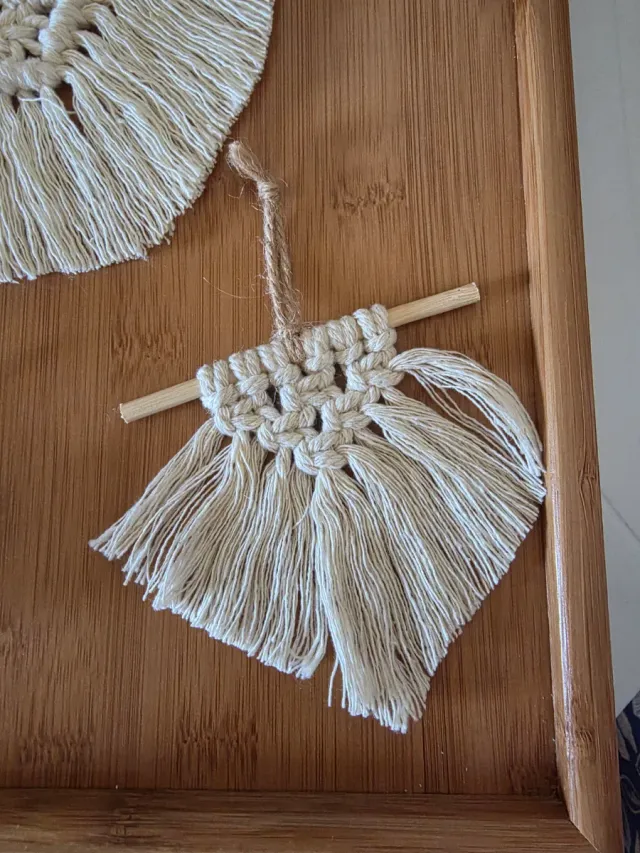 Macrame Arazzo parete Boho Tapiz de pared macramé