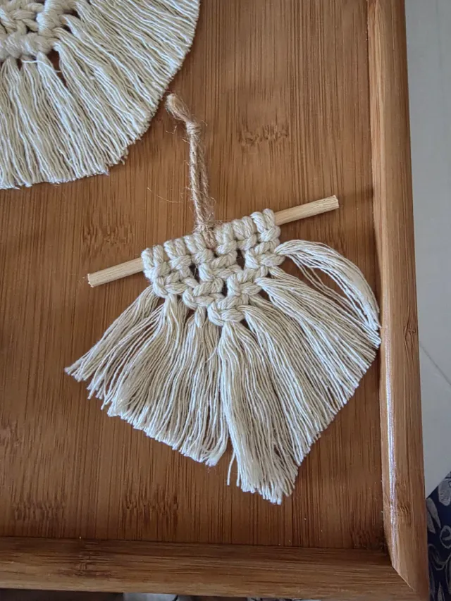 Macrame Arazzo parete Boho Tapiz de pared macramé