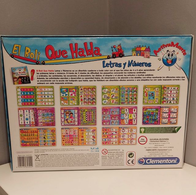 Juego interactivo "El boli que habla"