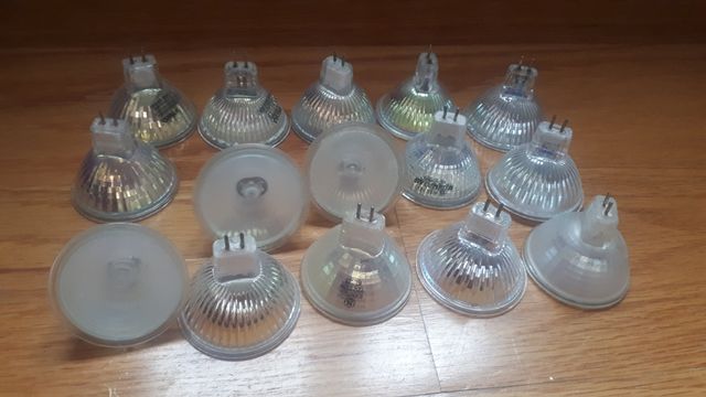 lote 15 lamparas dicroicas