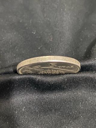 1957 5 pesetas star *58