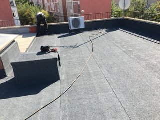IMPERMEABILIZACION CON  TELA ASFÁLTICAS