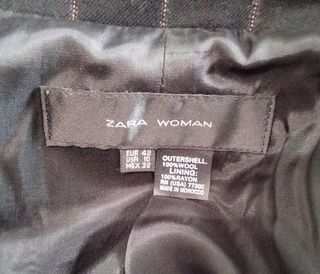Traje chaqueta Zara
