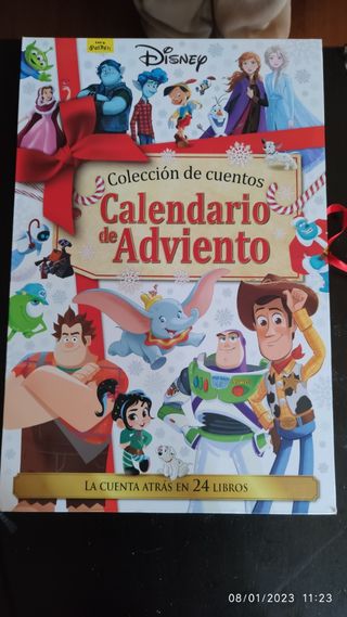 Calendario de Adviento disney