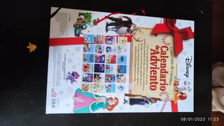 Calendario de Adviento disney