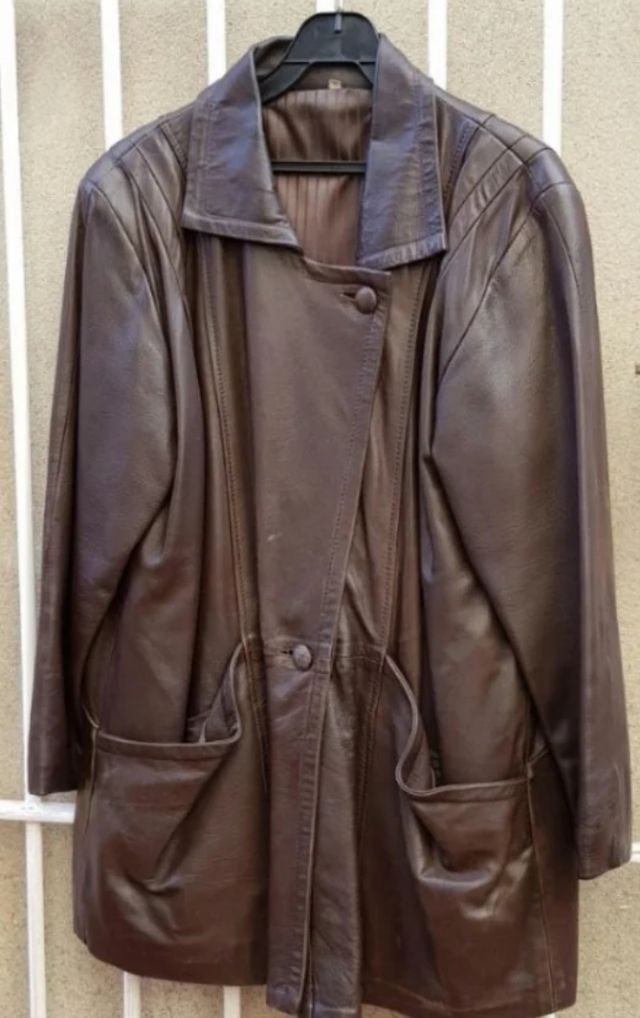 ❤️CHAQUETÓN PIEL XXL-OFERTA