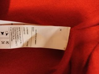 Maglia rossa Benetton