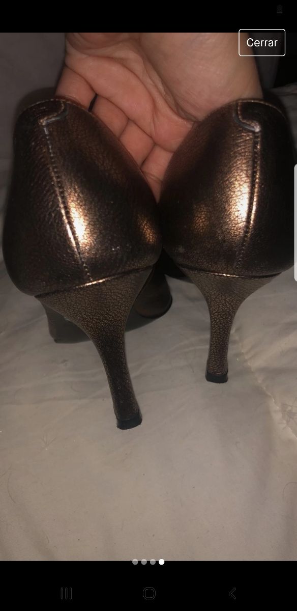 Zapatos cobre dorado Lodi