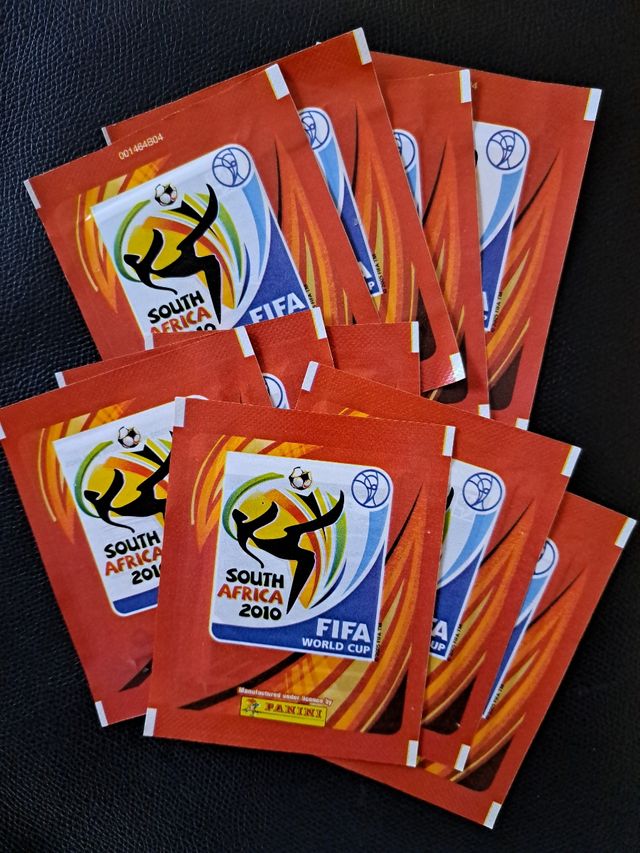 Panini WC 2010, n.10 bustine nuove