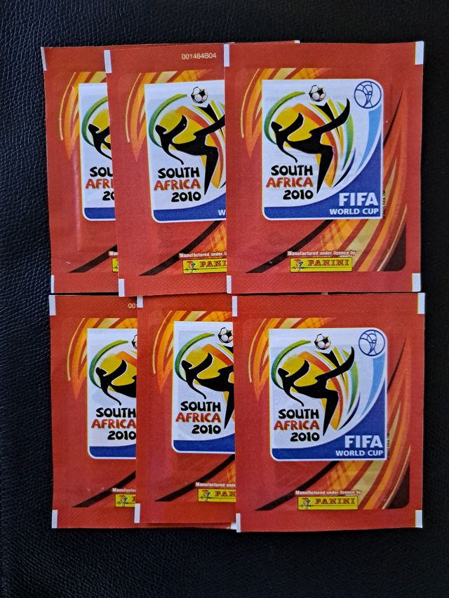 Panini WC 2010, n.10 bustine nuove