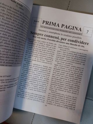 In prima pagina: l'attualità