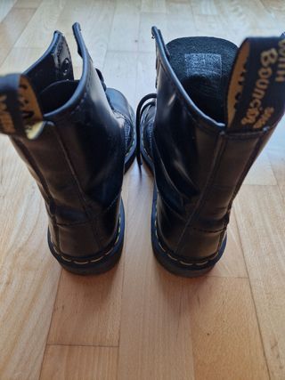 Botas Dr Martens originales de piel en negro