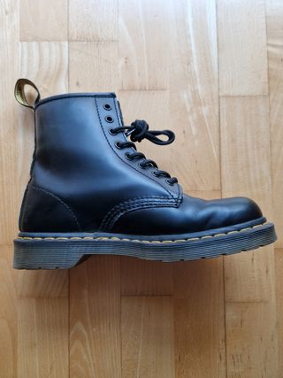 Botas Dr Martens originales de piel en negro