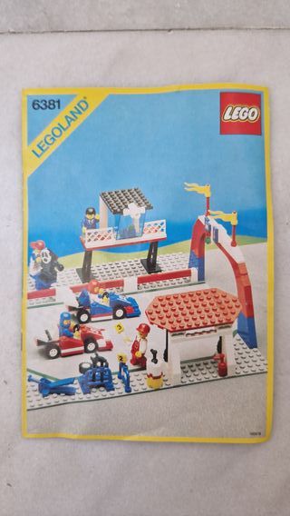 Legoland 6381 Motor Speedway. Año 1987
