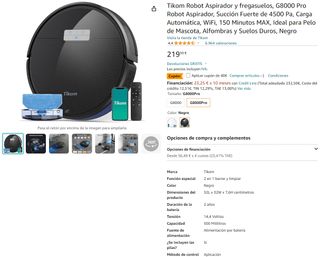 Robot Aspirador y fregasuelos, A ESTRENAR!!