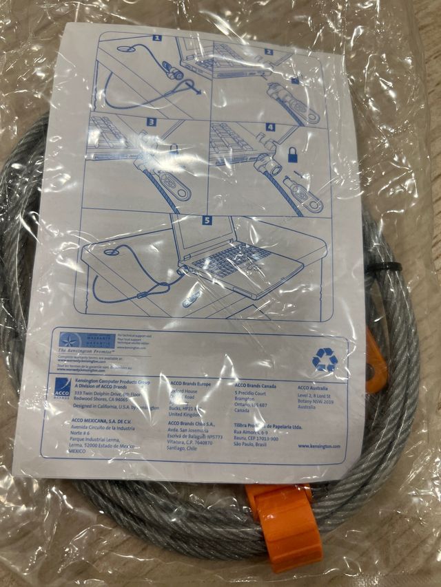 cable seguridad ordenador