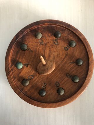 solitarios de madera