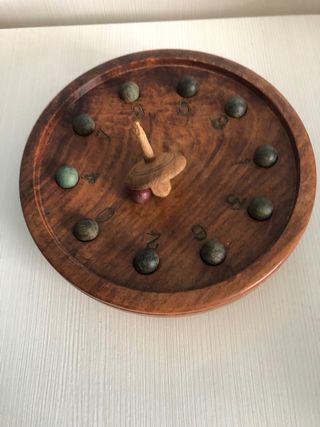 solitarios de madera