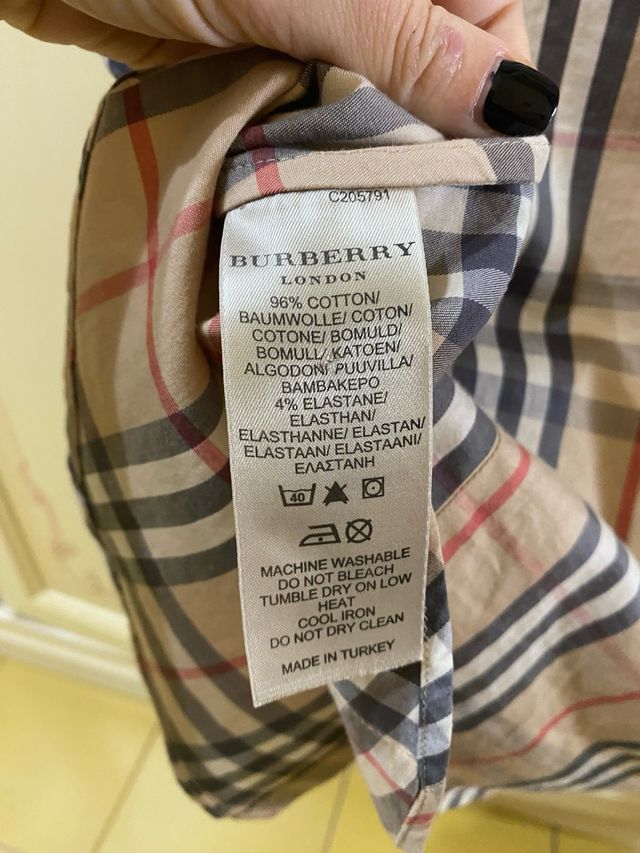 Camicia Burberry