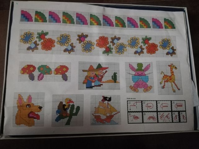 Juego años 90 puntadas de moda