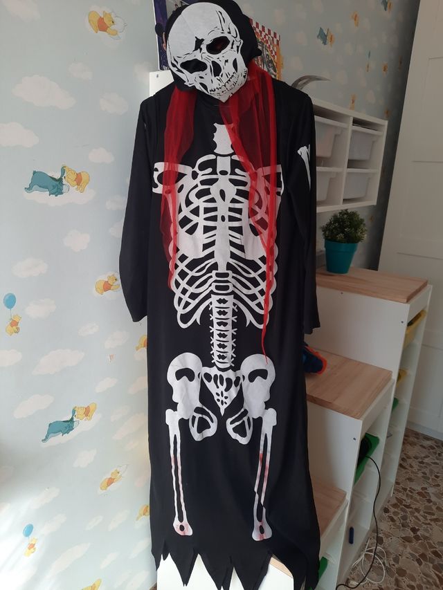 Disfraz esqueleto niño 10- 12