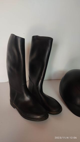 Casco, Botas, Mayas equitación