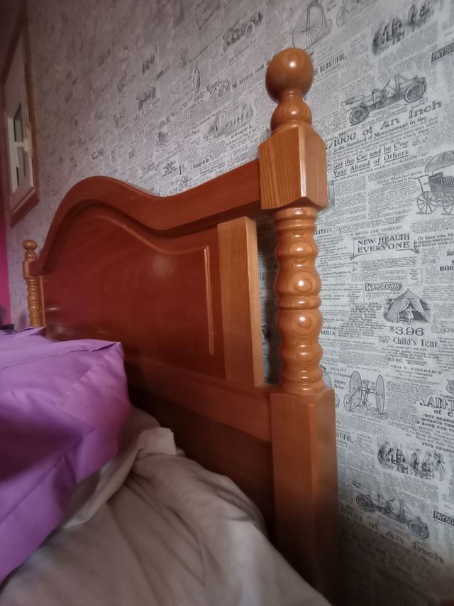 Dormitorio/habitación completa madera