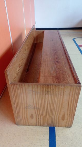 Banco comedor infantil de madera