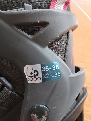 Patines en línea chico, negros