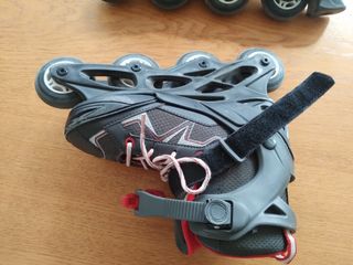 Patines en línea chico, negros