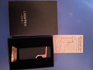 accendino elettronico doppio arco usb