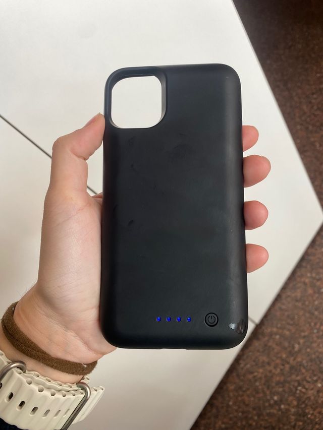 funda cargadora iphone