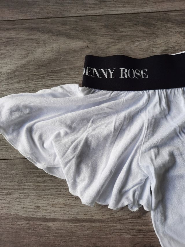 Maglia bianca e nera Denny Rose