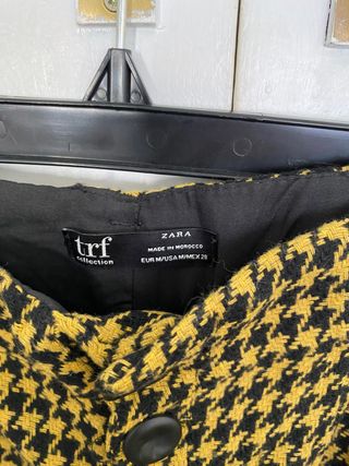bermudas pata de gallo zara