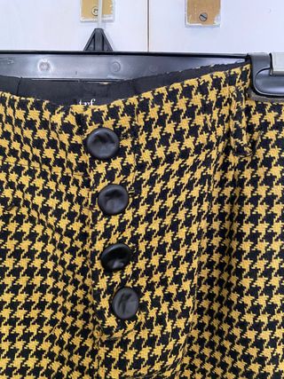 bermudas pata de gallo zara