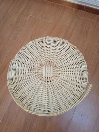 Cesto Grande de Mimbre de Zara Home