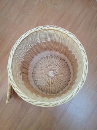 Cesto Grande de Mimbre de Zara Home