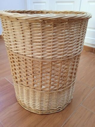 Cesto Grande de Mimbre de Zara Home