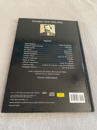 2 CD Verdi: Rigoletto. Grandes Óperas