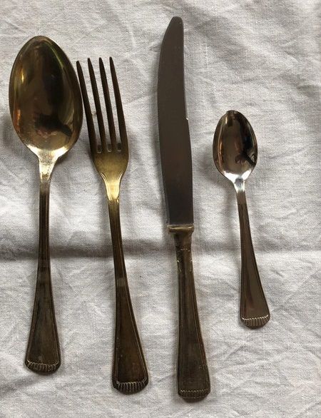 Set Posate rivestite in Argento 800 e 1000