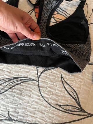 Lote pack 2 sujetadores deportivos talla XS/S