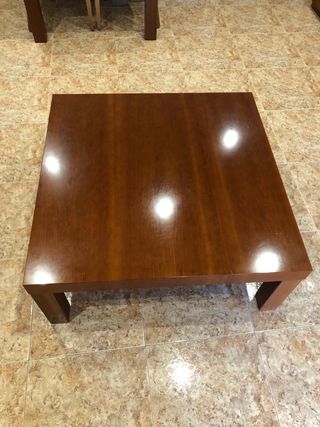 Mesa de cerezo 95x95x40